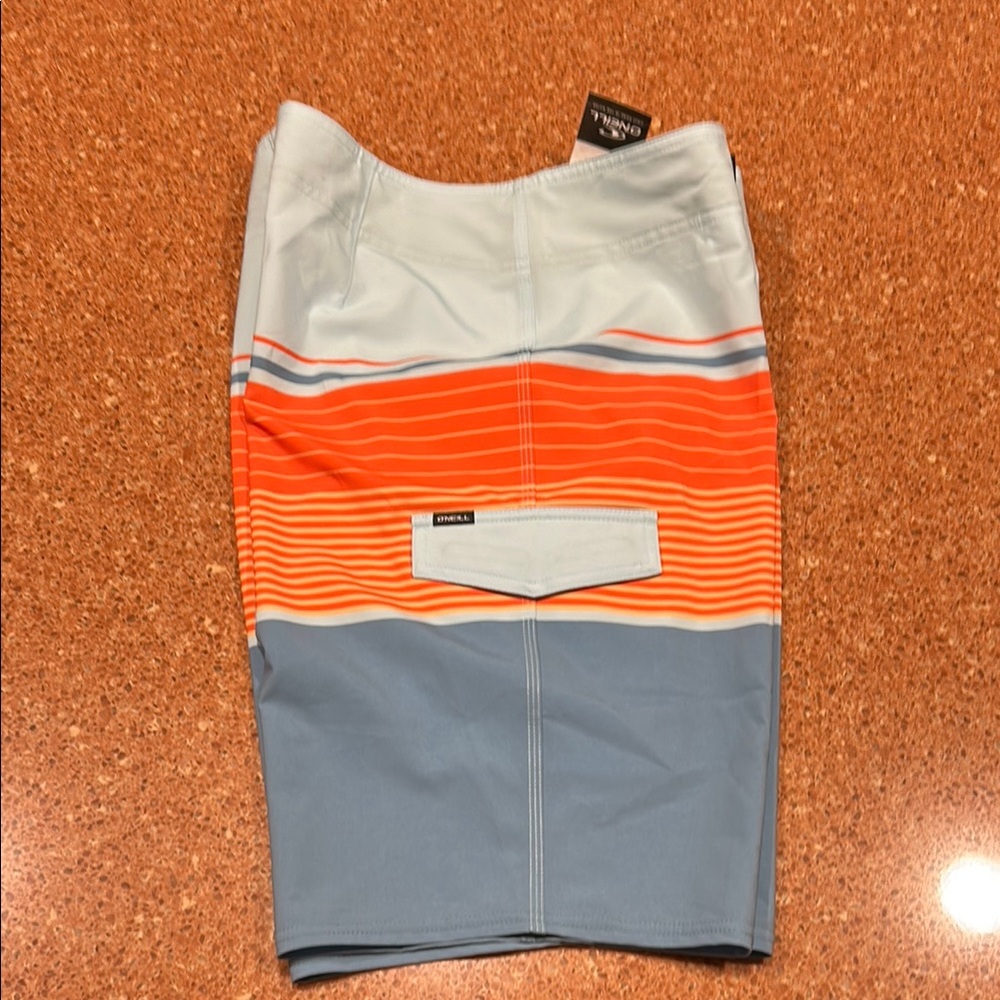 O'Neill Vibrant Striped Board Shorts - Men’s size 32